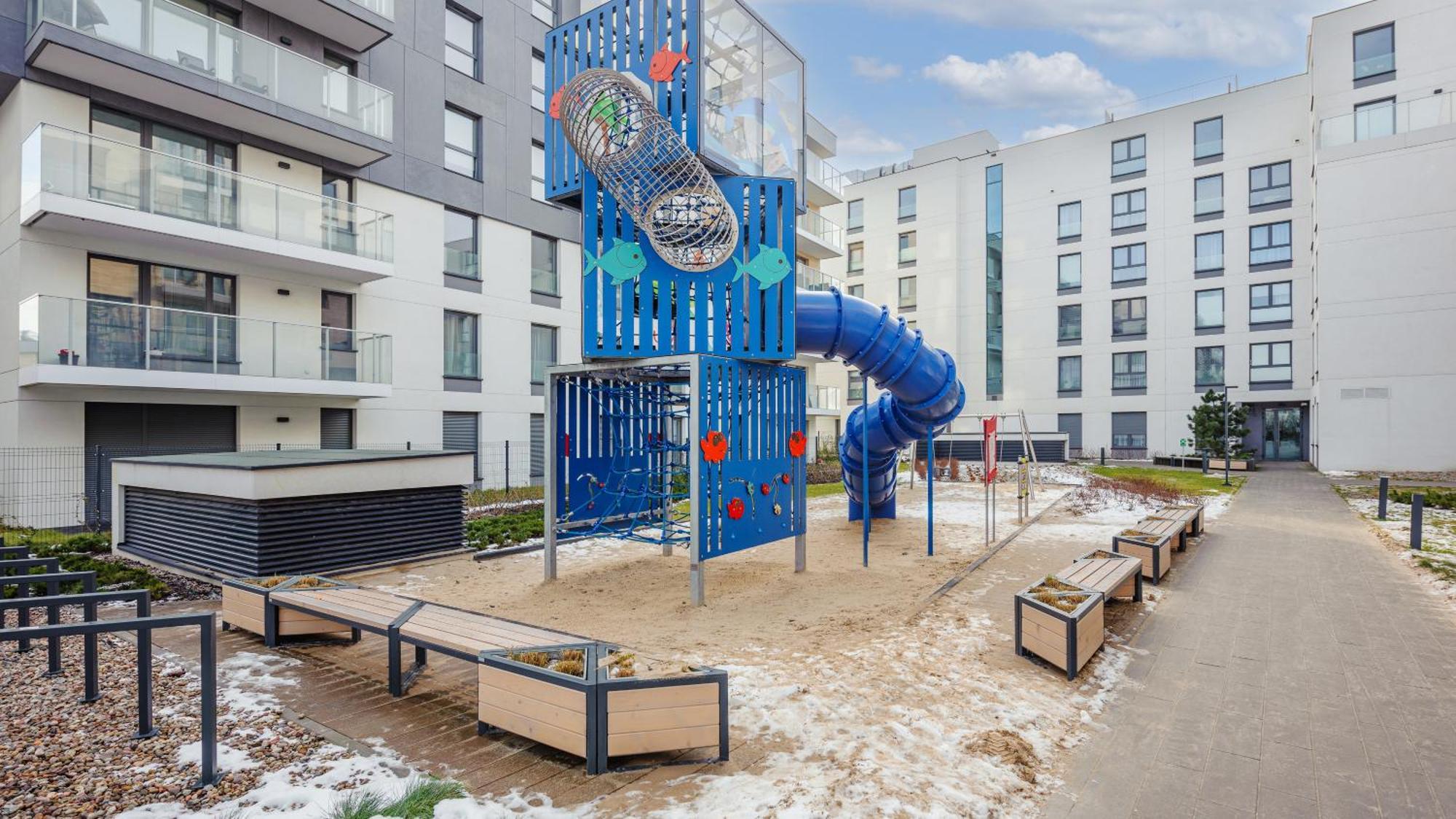 Apartamenty Sun & Snow Przystan Letnica Danzica Esterno foto