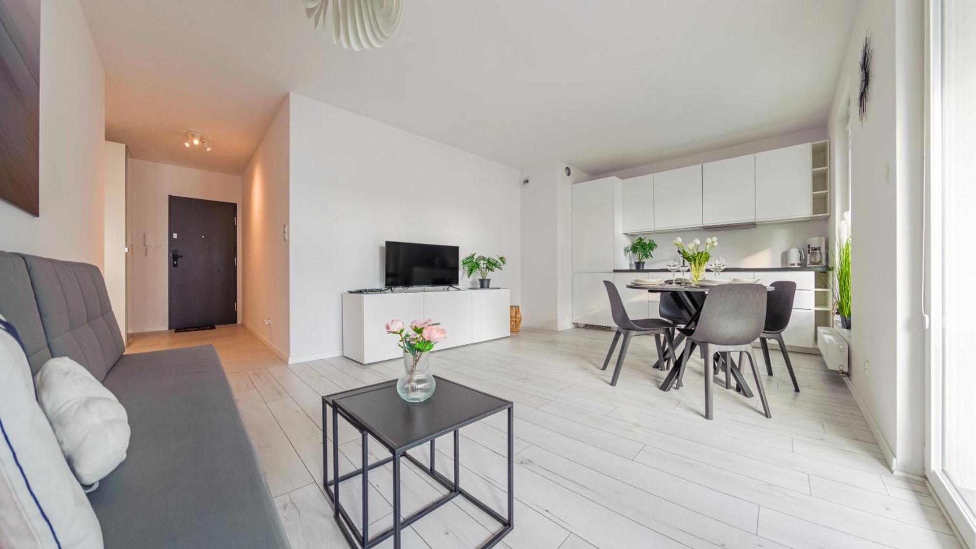 Apartamenty Sun & Snow Przystan Letnica Danzica Esterno foto